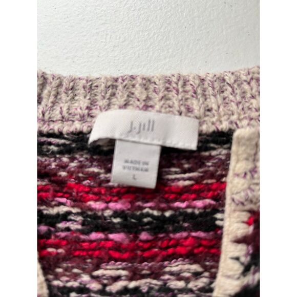 J Jill Fair Isle Sweater and hat - L - Picture 9 of 11